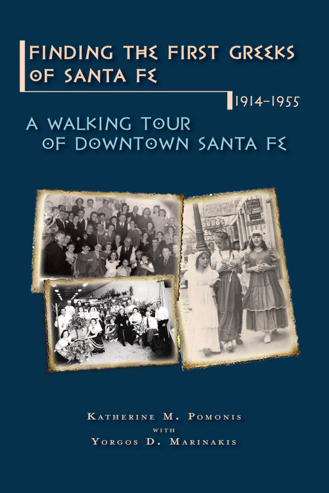 Finding the First Greeks of Santa Fe book cover